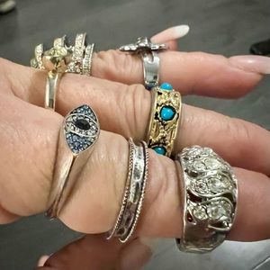 Vintage, modern ring jewelry lot~ ✨✨SIZE 7 & 8 RINGS✨✨